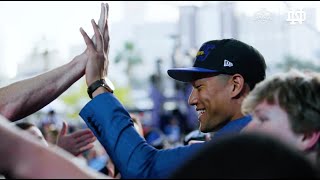 @NDFootball | NFL Draft Day 1 with Kyle Hamilton