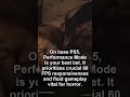 Best Graphics Mode: Resident Evil Requiem on PS5 &amp; PS5 Pro