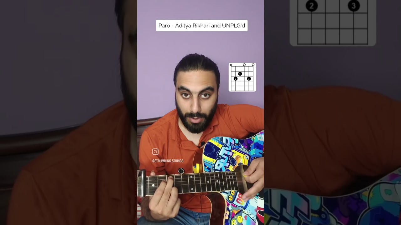 Paro - @adityarikhari @unplg.d #learnguitar #guitar #guitarlessons #music #guitartutorial