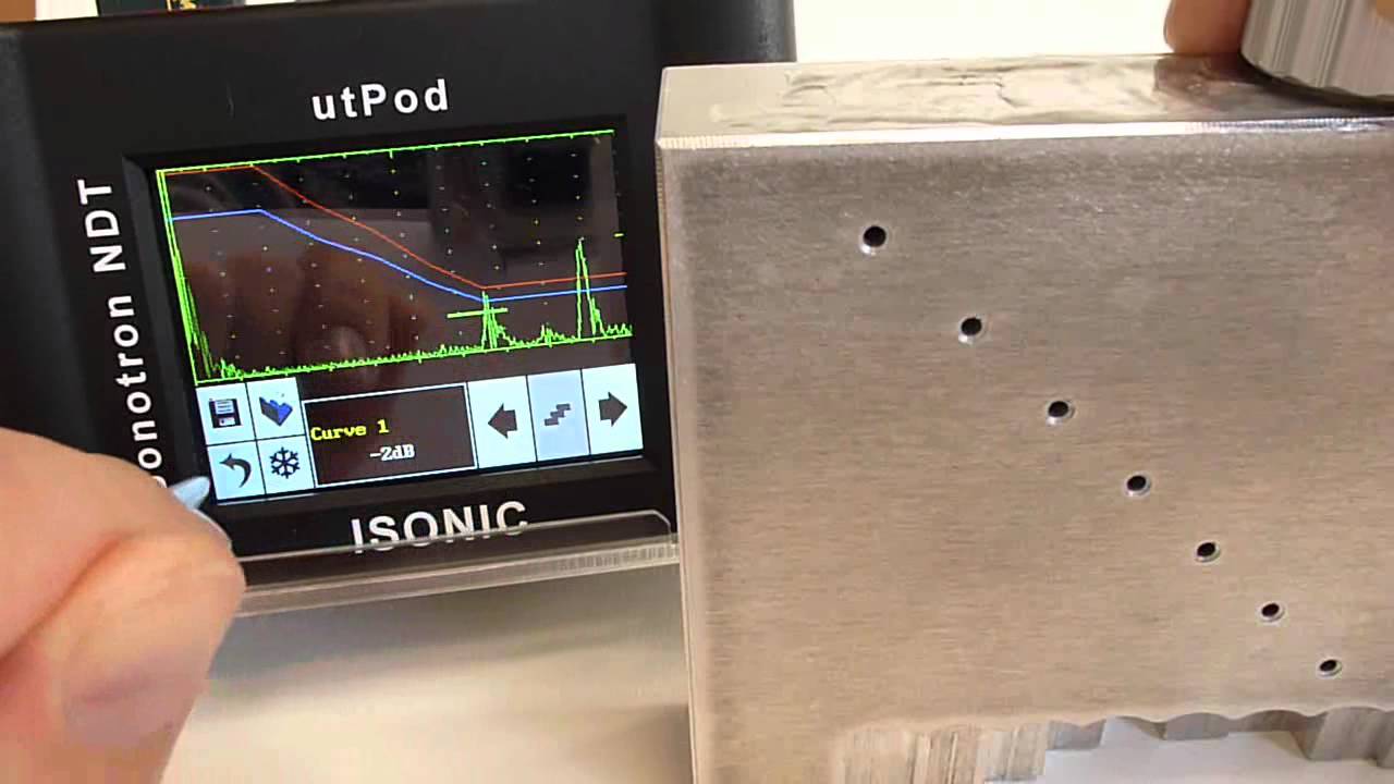 Remove Broken Bolt >> ISONIC utPod - DAC curve 2mm side drilled holes - YouTube Remove Broken Bolt >> ISONIC utPod - DAC curve 2mm side drilled holes - YouTube