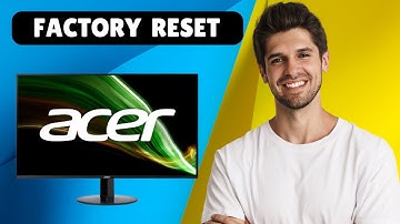 How To Factory Reset Any Acer Monitor (Quick & Easy)