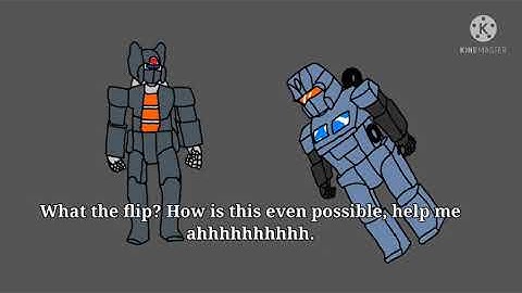 SMG4 Swag and Chris as transformers