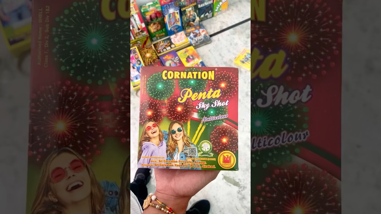 Cornation Penta Skyshot 2025 😱🔥 Diwali crackers testing 2025 