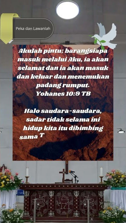 Renungan Harian Senin 9 Mei 2022 #shorts