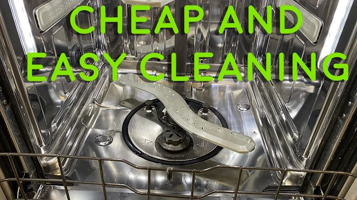 EASIEST WAY to descale and clean a DISHWASHER with Vinegar