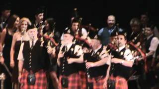 The Chieftains with the Essex Caledonian Pipe Band at the Royal Albert Hall