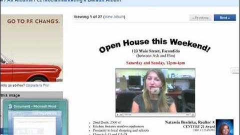 How to Create an Image Ad for Craigslist with a YouTube image - Pt. 2