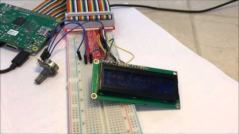 Drive 16x2 LCD with Raspberry Pi