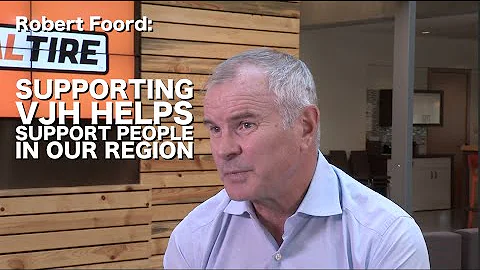 Robert Foord: Supporting VJH Helps Support People ...