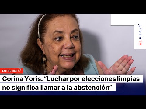 Corina Yoris: “Nunca llamaría a la abstención”