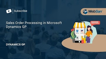 Sales Order Processing in Microsoft Dynamics GP