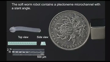 Actuation of the soft worm robot