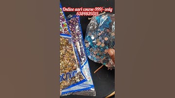 50 Days Aari challenge/Day-49/Aari stone varieties/#aaritoday #challenge #aaritips #shorts #shots