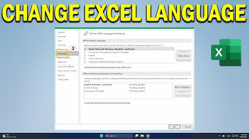 How To Change Display Language in Excel - Quick Fix