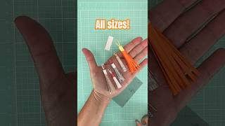 Creating paper tassels