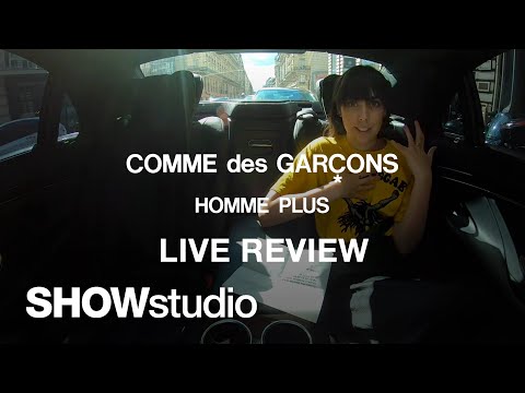 Comme des Garçons Homme Plus - ਬਸੰਤ/ਗਰਮੀ 2020 ਮੇਨਸਵੇਅਰ ਲਾਈਵ ਸਮੀਖਿਆ