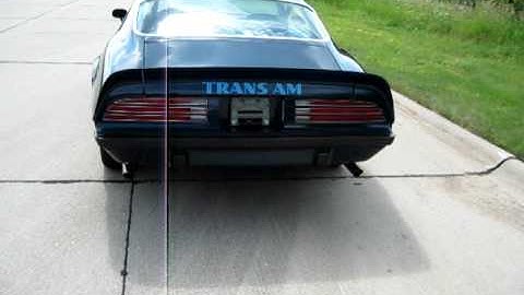 1974 Trans Am SD-455 Idle Video 2
