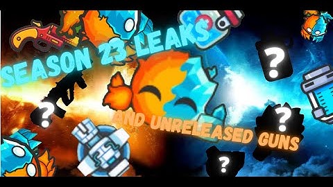 Season 23 Unreleased Weapons | Zombs Royale