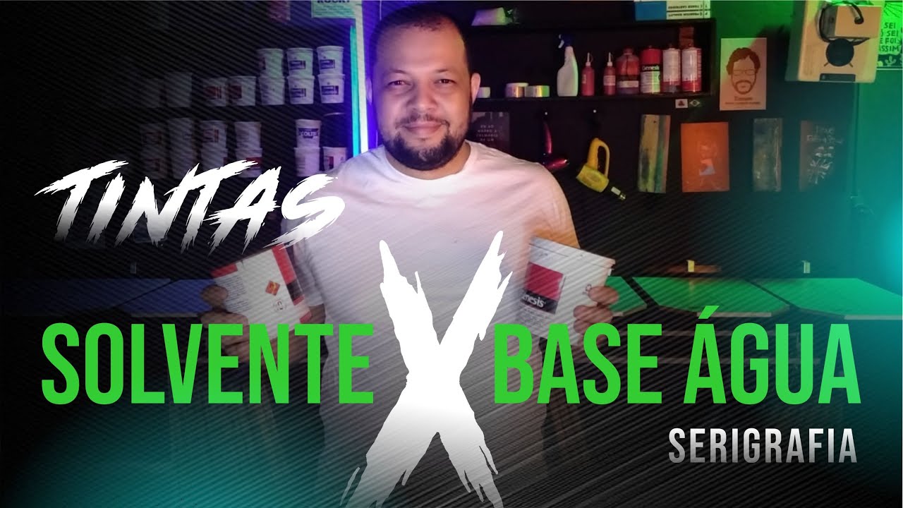 ✅Diferença tinta a base de água e solvente