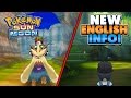 Brand New Pokémon Sun &amp; Moon English News - New Abilities, Moves + Riding Pokémon Returns!