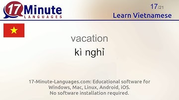 Learn Vietnamese (Part 3)