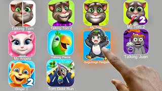 GuguGaga Penguin,,Talking Tom,My Tom 2,Pou,My Angela,Talking Ginger 2,Talking Pierre,Tom Gold Run screenshot 1