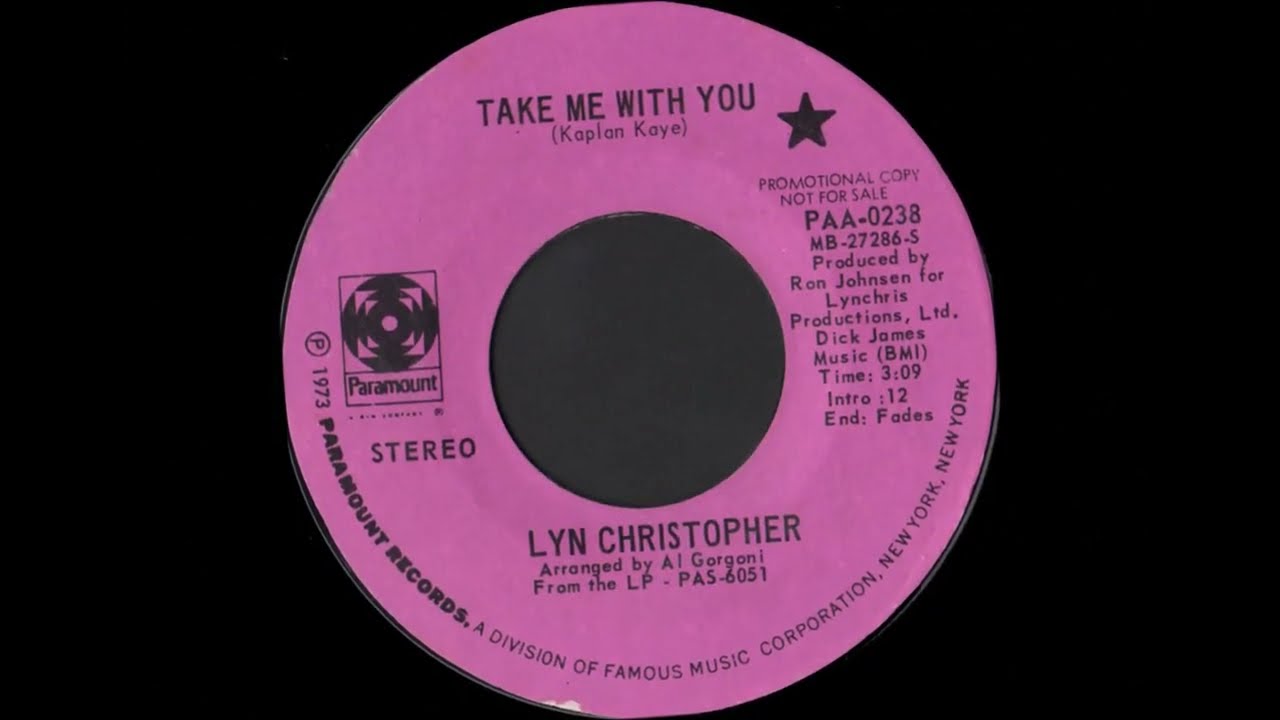 Lyn Christopher - Take Me With You (Out of the Basement Edit