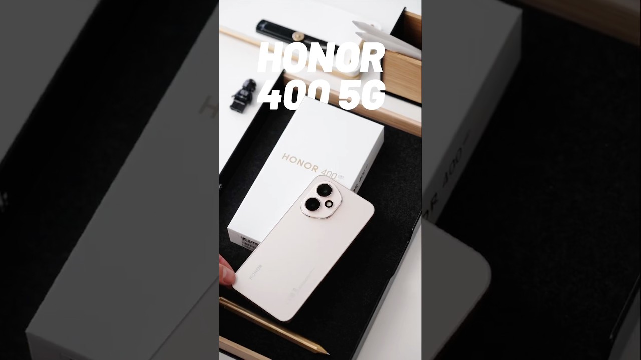 HONOR 400 5G Unboxing and Hands On (DESERT GOLD) - YouTube