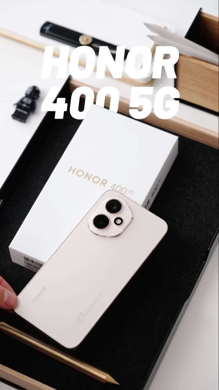 HONOR 400 5G Unboxing and Hands On (DESERT GOLD) - YouTube
