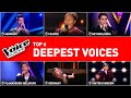 WOW! These kids have REALLY DEEP Voices in The Voice Kids! 😮 | TOP 6