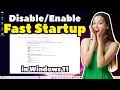 How to Disable or Enable Fast Startup in Windows 11