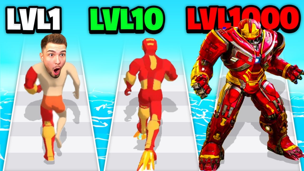 IRON MAN AUF MAXIMALE STUFE UPGRADEN in MASHUP HERO!