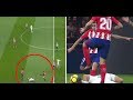 Correa kicks benzemas head with ball on dirty play in atletico madrid vs real madrid 00