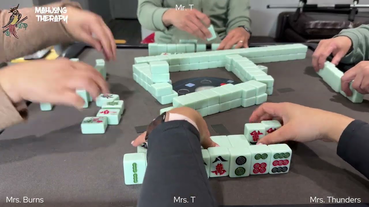 #762 May 8 2025 Thanks to u, Mrs Burns!😄 #mahjongtherapy #mahjong