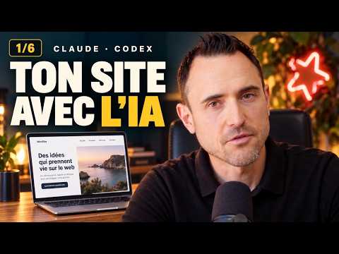 Créer ton site avec Claude ou Codex : par où commencer ? · 1/6