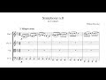 William herschel  symphony n 8 in c minor with score