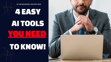 Boost Your Productivity with These 4 AI Tools!| AI | AI FOR BEGINNERS AND NOT ONLY | AI TOOLS |