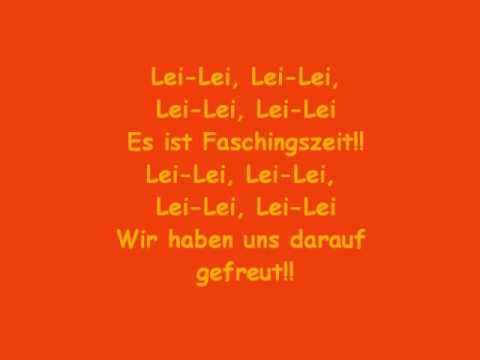 Lei-Lei, Lei-Lei - Es ist Faschingszeit  VILLACHER FASCHINGSLIED PARTY STIMMUNG