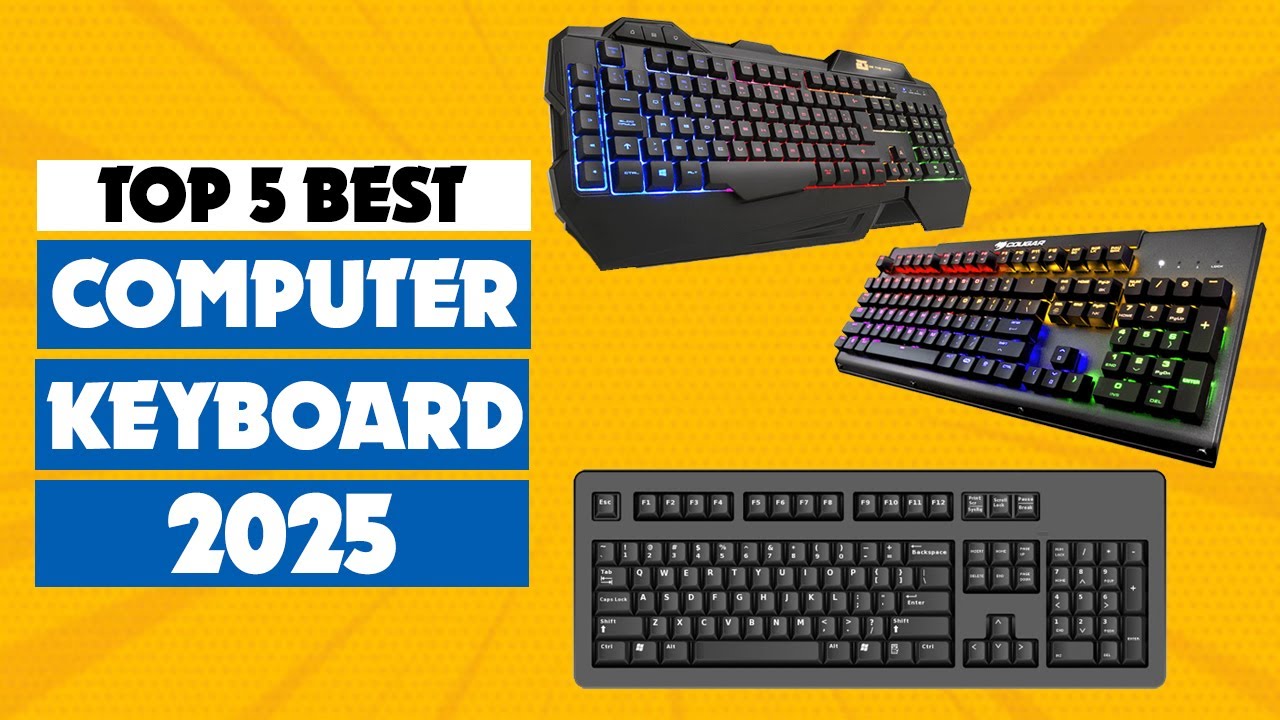 Top 5 Best Computer Keyboards 2025 | Which Keyboard is Best for Typing
