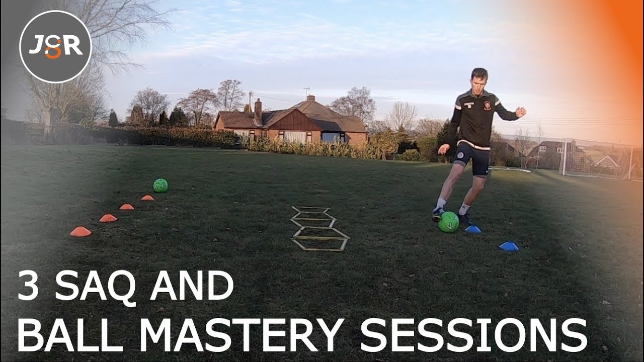 3 Drills to improve SAQ Improve your speed, agility and quickness on the pitch with these