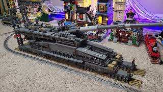 The Lego Schwerer Gustav - A Giant German Rail Gun