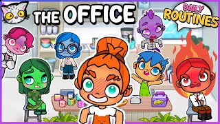 😡😄 Emotion Chaos Inside Out Style in Avatar World | Rainbow Office!🌈 🏢 Daily Routines
