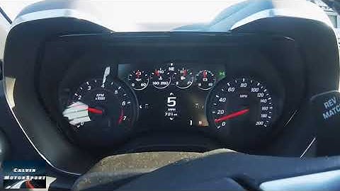 Chevrolet Camaro SS Acceleration 0-170 MPH