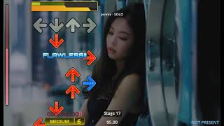 STEPMANIA - BLACKPIN - JENNIE - SOLO #stepmania #ddr #dancingpad screenshot 4