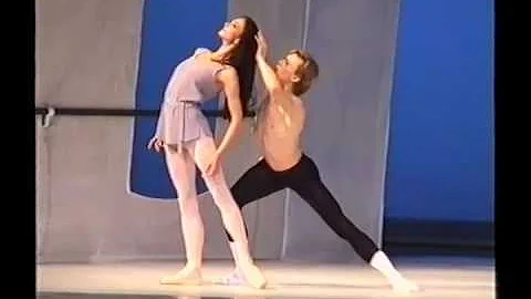 Polina Semionova and Vladimir Malakhov in the Afternoon of a Faun by J. Robbins