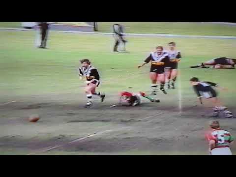 Alan Fallah try. Wests v South Sydney. - YouTube