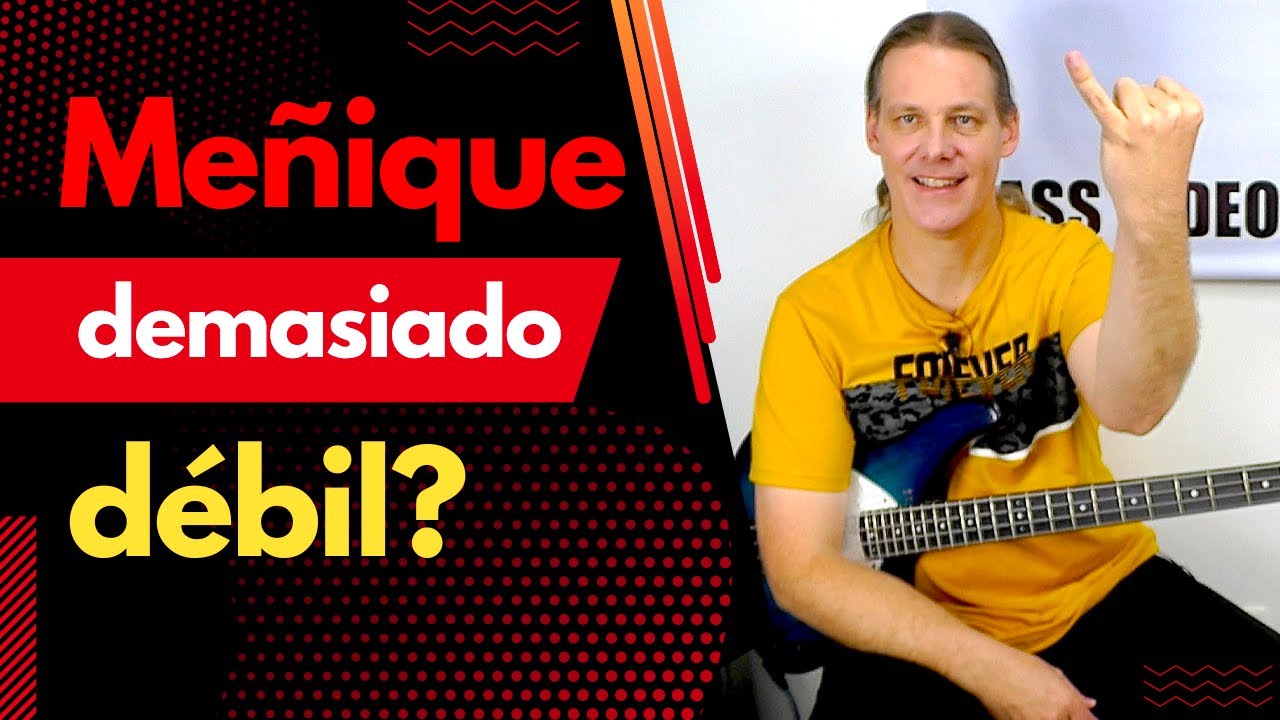 Así refuerzas tu meñique débil | Ejercicio de técnica en el Bajo Eléctrico