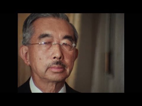 L&rsquo;empereur du Japon Hirohito et son épouse en Suisse (1971)