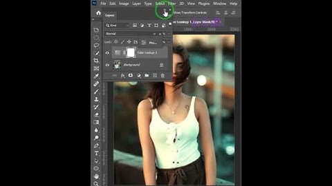 Color Lookup Photoshop Tutorial #shorts #madewithphotoshop