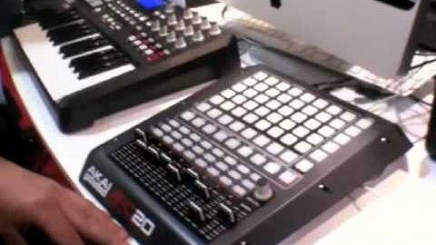 AKAI APC20 Compact Ableton LIVE Controller @ NAMM 2010